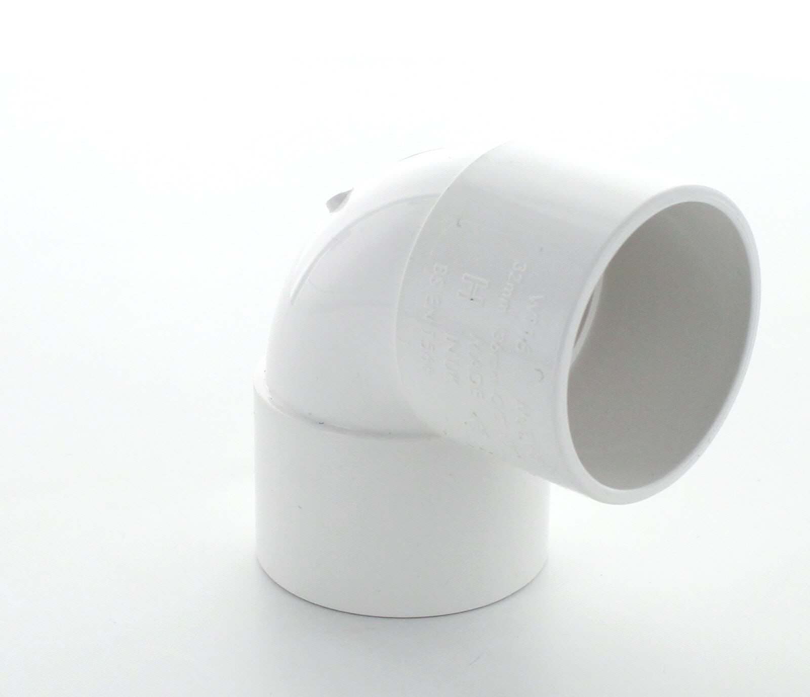HUNTER W718 WHITE SOLVENT WELD WASTE PIPE 50MM X 40MM  REDUCER 