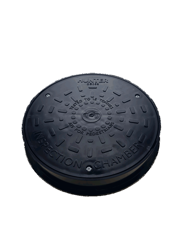 Underground Drainage 320mm Inspection Chamber cover Round Manhole Drain  Cover