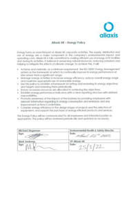 Energy Policy 2023